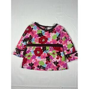 Hanna Anderson 100% Cotton Flare Arm Bold Colors‎ Size 100 US 4T